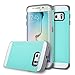 ULAK Galaxy S6 Edge Case, Slim Protect Hybrid with 2 Layer Cover PC and TPU Layers for Samsung Galaxy S6 Edge (5.1
