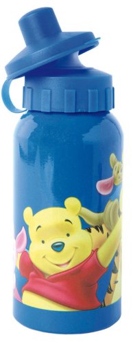Dinico 17524065 - Winnie the Puuh Alu-Trinkflasche, blau