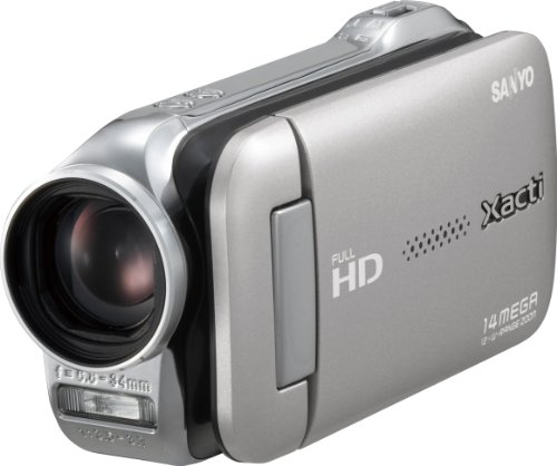 SANYO デジタルムービーカメラ Xacti GH1 シルバー DMX-GH1(S)
