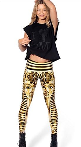 Lanliu Women's Fashion Seamless Printed Leggings (Egypt)