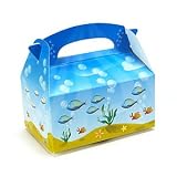  : Party Supplies - Empty Underwater Favor Boxes (4)