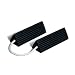 Roadblock RC5524-P Rubber Triangular Wheel Chock, Black, 24" Length, 5" Width, 4.33" Height (Pair)