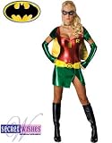 Adults Small 6-9 Deluxe Sexy DC Batman Robin Costume