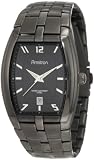 Armitron Men's 204368BKDG Dark Gray Stainless Steel Analog Dress Watch