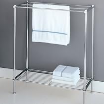 Metro Collection Towel Rack - Chrome