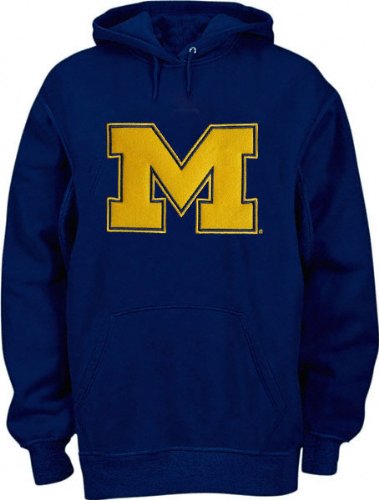 Michigan Wolverines Goalie Hooded Sweatshirt