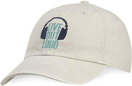 Life is good Boy's Chill Live Out Loud Cap, Bone, Small
