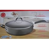 Bialetti Deep Sauté Pan - 12-Inch 5.5 QT / 5.2 L Capacity