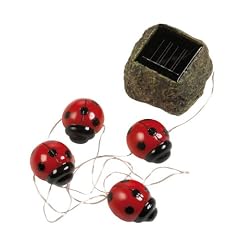 TIB 45170 - LED Solar Lichterkette Marienk�fer 4-tlg.