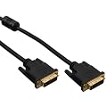 mumbi DVI-D Kabel 24+1 polig - DVI-D auf DVI-D Verbindungskabel DUAL LINK 2m vergoldet
