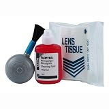 Hama - Kit de nettoyage pinceau soufflant, papier et liquide optique