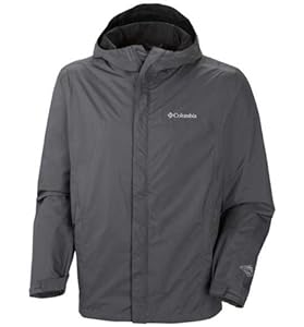 Columbia Men's Watertight II Packable Rain Jacket, Graphite, Medium