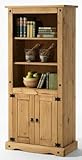 Mexico Möbel Bücherregal im Mexiko Stil, Pinie massiv