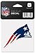 NFL New England Patriots 63055011 Perfect Cut Color Decal, 4