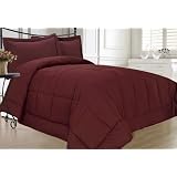 Buy Sell Burgundy Down Alternative Comforter Set King 3 7 2013 coupon code 2013