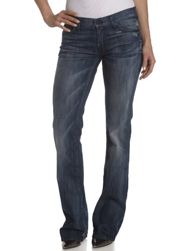 7 For All Mankind Women's Boot Cut Jean with Pieced Crystal 