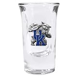 Kentucky Wildcats Fluted Shot (Set of 2)