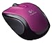 Logitech V220 Cordless Optical Mouse for Notebooks (Plum Purple)
