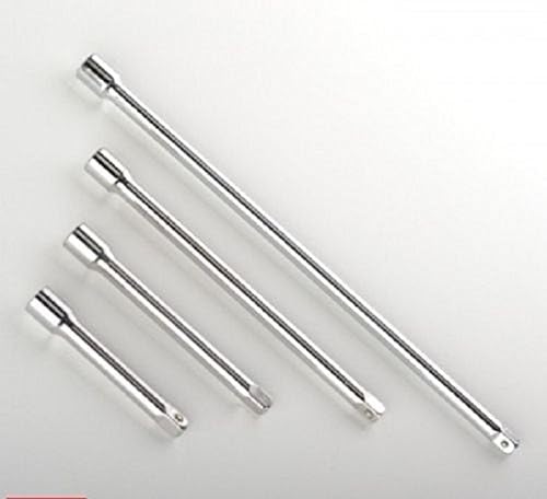 4pc 3/8" Long Extension Bar Set 3" 5" 6" 10" Socket Ratchet, New, Free shipping