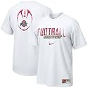 Nike Ohio State Buckeyes White 2009 Team Issue T-shirt