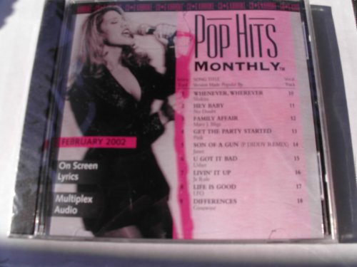 PHM-0202 POP HITS MONTHLY Karaoke CDG FEBRUARY 2002 MULTIPLEX