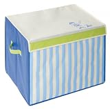 XXL WENKO Aufbewahrungstruhe Pirat - 50 x 40 x 40 cm - Vlies - faltbar - Aufbewahrungsbox - Spielzeugkiste