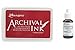 Ranger Archival Vermillion Red Permanent Dye Ink Stamp Pad & Re-Inker