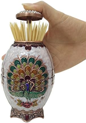 Traditional Chinese Old-fashioned Toothpick Holder TPH03-PC-BW