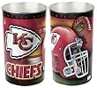 Kansas City Chiefs 15" Waste Basket - Football Sports Merchandise