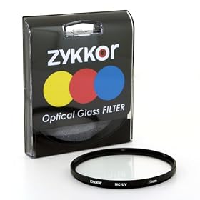 Zykkor 77mm MC UV Multicoated Ultraviolet MCUV HD Filter