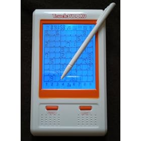Touch Screen LCD Electronic Sudoku Game with Large Display, Backlight & 2 Million Puzzles