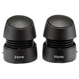 iHome - iHM79 - Mini Enceinte st�r�o avec batteries - Noir
