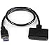 StarTech USB 3.0 to 2.5" SATA III Hard Drive Adapter Cable w/ UASP - SATA to USB 3.0 Converter for SSD/HDD - Hard Drive Adapter Cable