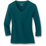 Essential 3/4-Sleeve V-Neck Tee