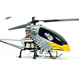 Eagle LED 3CH RC Helicopter Radio Remote Control 26 Electric Falcon Heli with Metal Ski