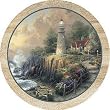 The Light of Peace by Thomas Kinkade Sandstone Thirstystone Coasters