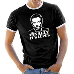 Dr House - Finally It`s Lupus Kontrast T-Shirt S-XXL div. Farben