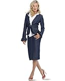 Newport News Jeanology Ruffle Trim Lightweight Denim Jean Jacket (Misses 10 INDIGO)