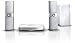 Philips HTS9241/12 2.1 3D Blu-ray Heimkinosystem (HDMI, Full-HD, Upscaler 1080p, DivX-zertifiziert, Apple iPod/iPhone Dock, USB) weiß
