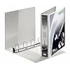 Leitz 42030001 Ringbuch SoftClick, A4, 2 Au�entaschen, 4 Ringe, 40 mm, weiss