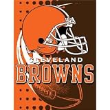 Cleveland Browns Royal Plush Raschel NFL Blanket (Flash Series) by Northwest (60""x80"")