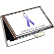 Acid Reflux Awareness Ribbon Business Card Holder