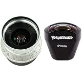 Voigtlander Color-Skopar 21mm f/4.0 Manual Focus Lens with Viewfinder - Silver