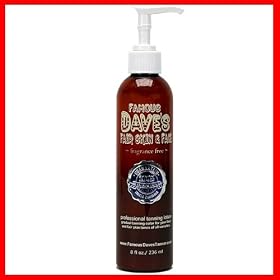 Famous Dave's Fair Skin and Face Self Tanner 8 fl oz. Professional Tanning Lotion
