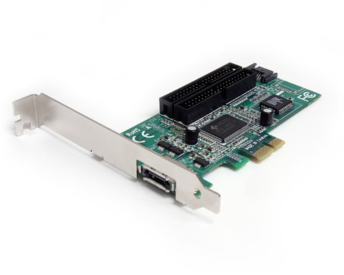 StarTech.com 1x eSATA + 1x SATA II + 2x IDE PCI Express Controller Adapter Card PEXSAT2IDE2