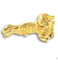 14k Gold Dog and Cat Pin by The Magic Zoo