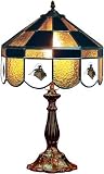 NCAA Purdue Boilermakers 14 Tiffany Style Executive Table Lamp