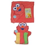 Sesame Street Elmo Towel/ Wash Mitt/ Washcloths Set