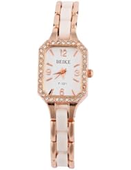Yesurprise New Charm Luxury Stainless Steel Crystal Bracelet Bangle quartz women wrist watch Gift #3