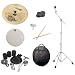 Sabian 19-Inch AAX X-Treme Chinese Pack with Convertible Cymbal Boom Stand, Survival Kit, Cymbal Bag, Snare Head, Drumsticks, Drum Key, and Cymbal Felts